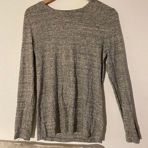 soft heather gray longsleeve